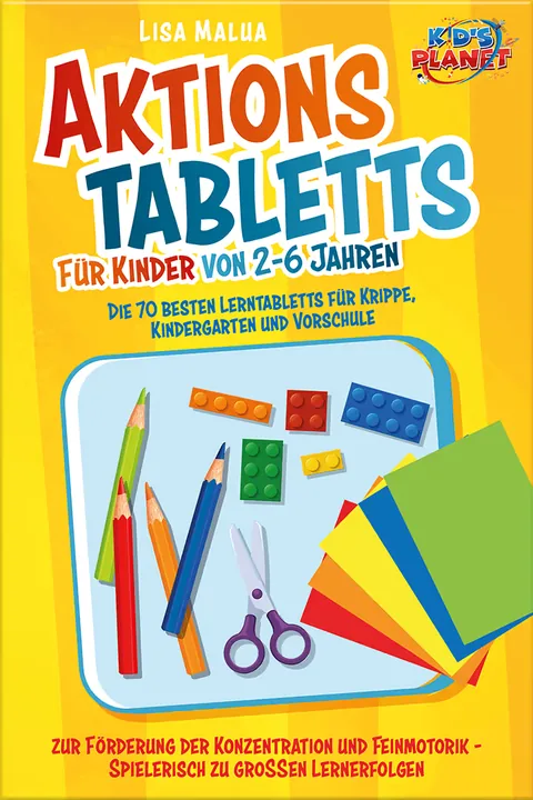 Book cover: Aktionstabletts für Kinder von 2-6 Jahren