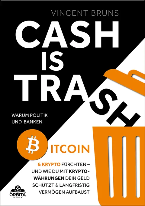 Book cover: Cash is Trash
