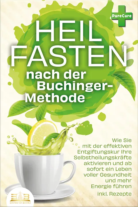 Portada del libro: Heilfasten nach der Buchinger-Methode