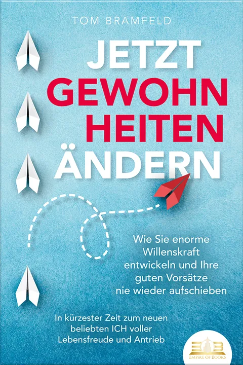 Book cover: Jetzt Gewohnheiten ändern