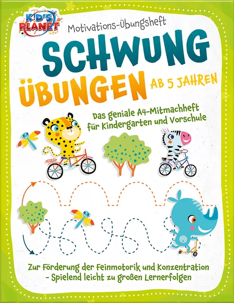 Book cover: Motivations-Übungsheft! Schwungübungen ab 5 Jahren
