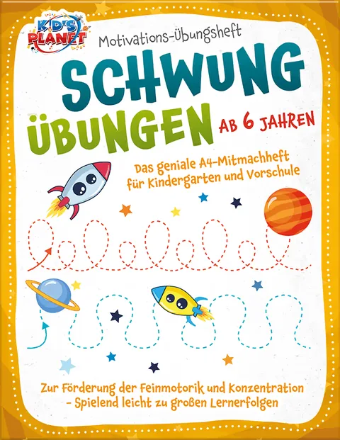Book cover: Motivations-Übungsheft! Schwungübungen ab 6 Jahren