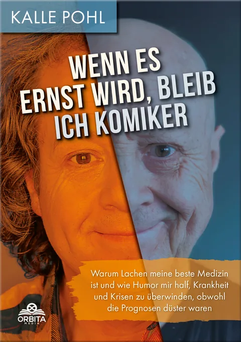 Book cover: Wenn es ernst wird, bleib ich Komiker