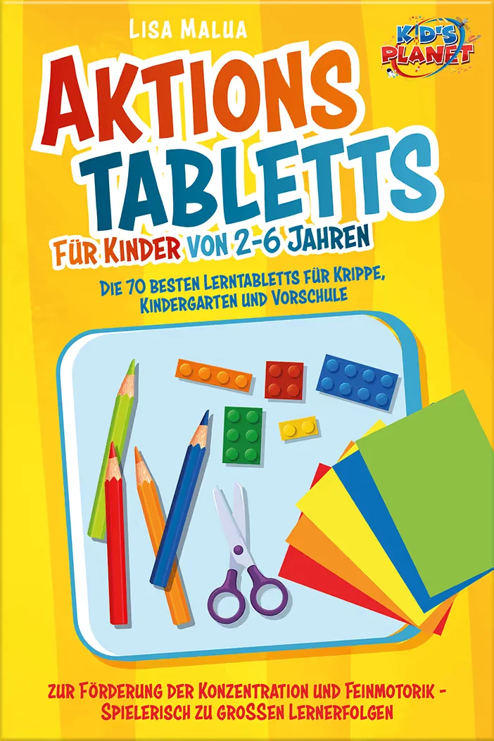 Portada del libro: Aktionstabletts für Kinder von 2-6 Jahren