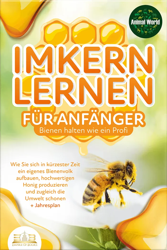 Portada del libro: Imkern lernen für Anfänger - Bienen halten wie ein Profi